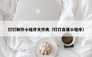 京山钉钉制作小程序文件夹（钉钉自建小程序）